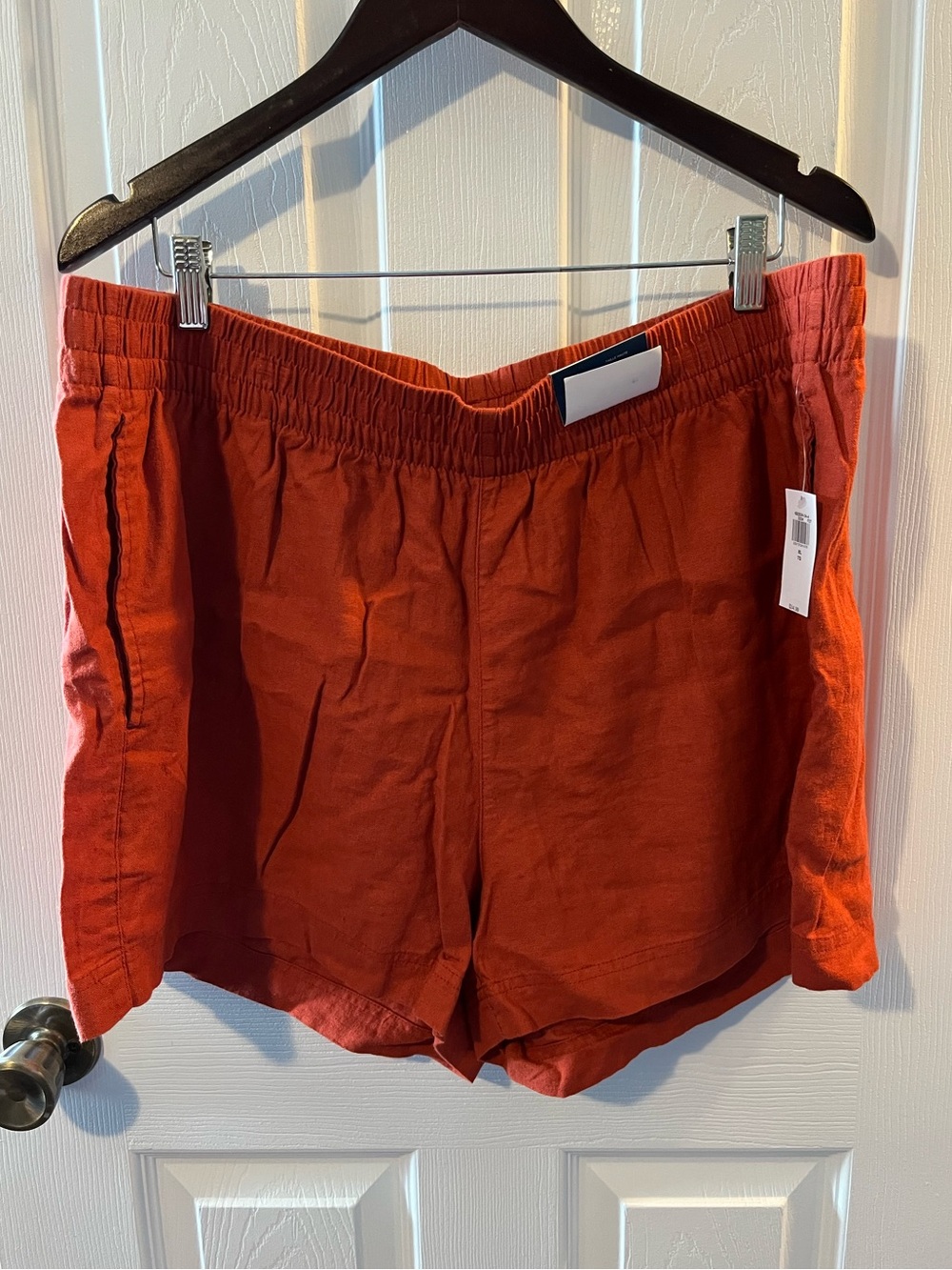 Old Navy Women’s High-Waisted Linen Blend Shorts - Size XL